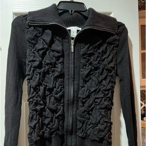 White House Black Market Black Sweater